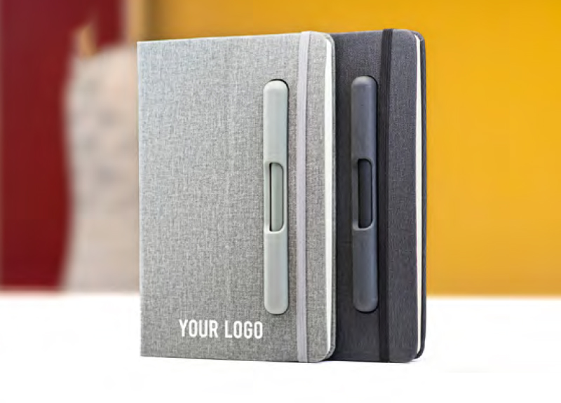Notebook printing Abu Dhabi - custom branded notebooks with company logo