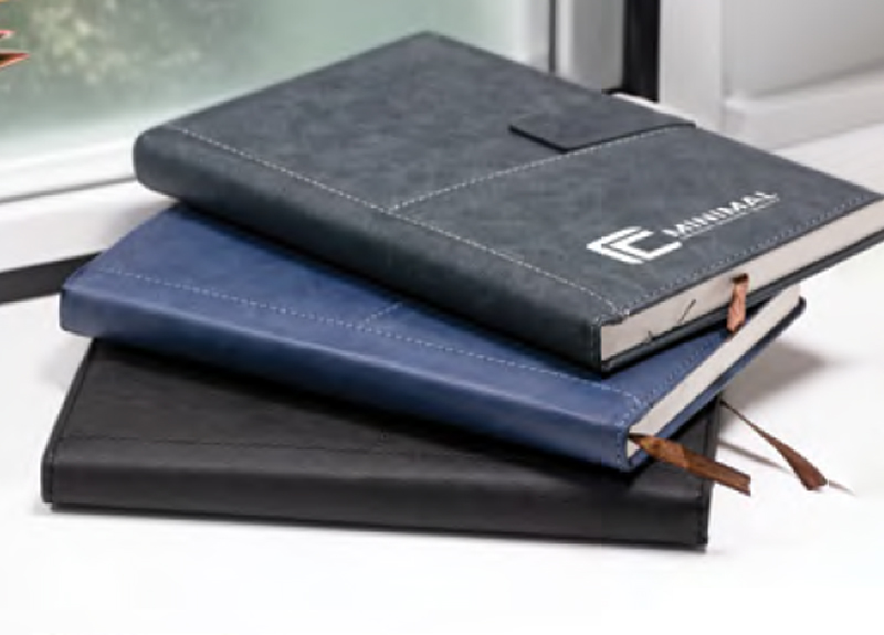 Notebook foil stamping and binding process Abu Dhabi