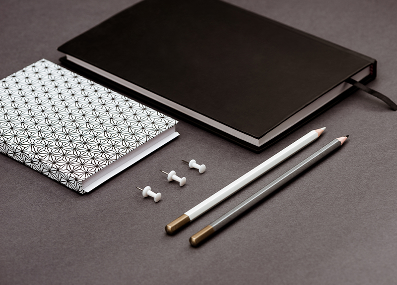 Notebook printing Abu Dhabi - custom branded notebooks with logo
