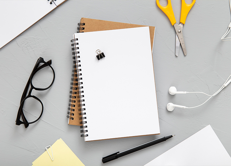 Notepad printing Abu Dhabi - custom branded notepads with company logo