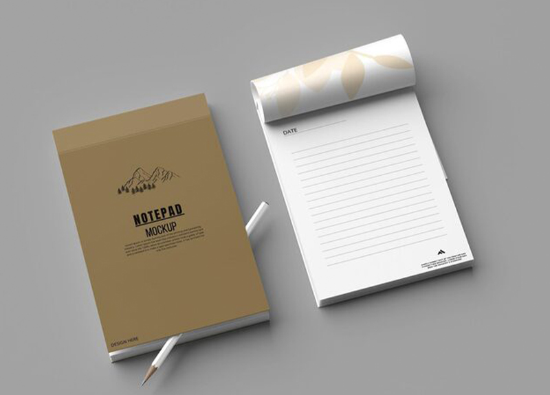 Notepad printing and binding process Abu Dhabi