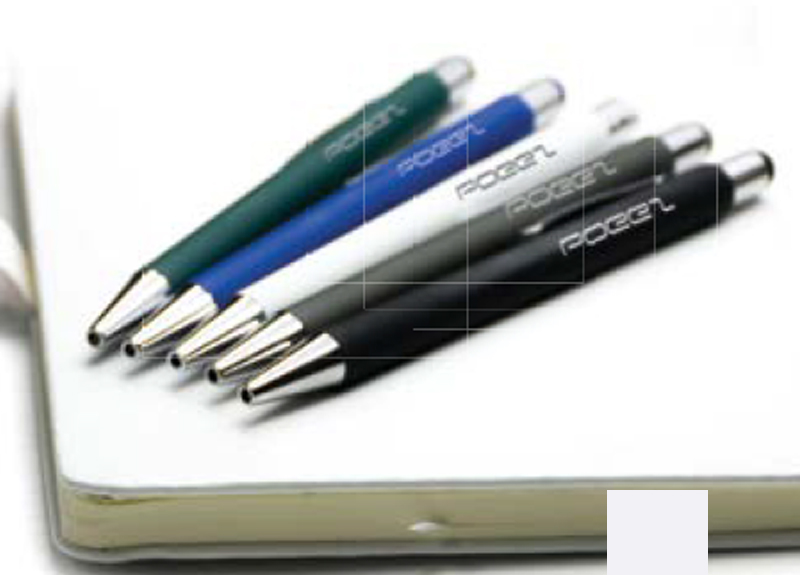 Branded pens Abu Dhabi - metal and bamboo promotional pens with logo